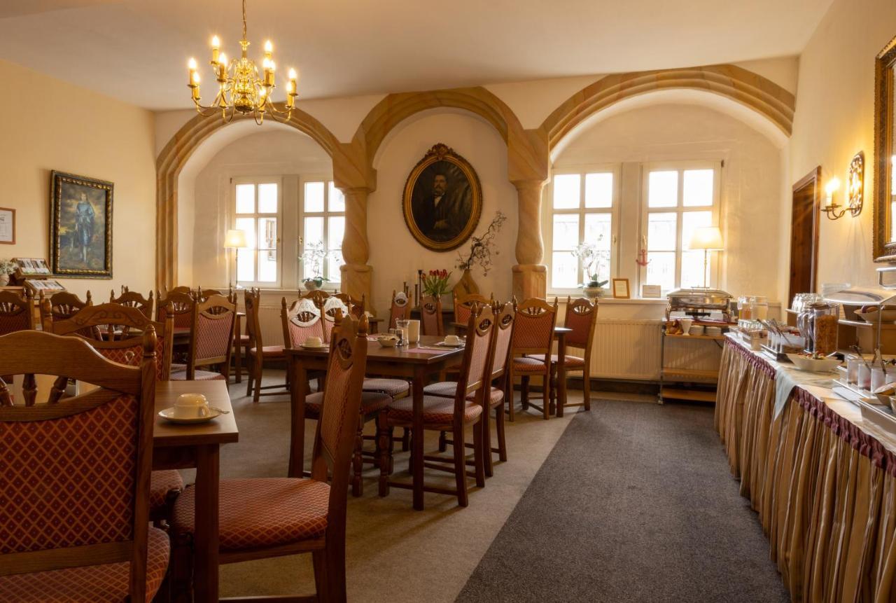 Hotel Anker Saalfeld Saale Esterno foto