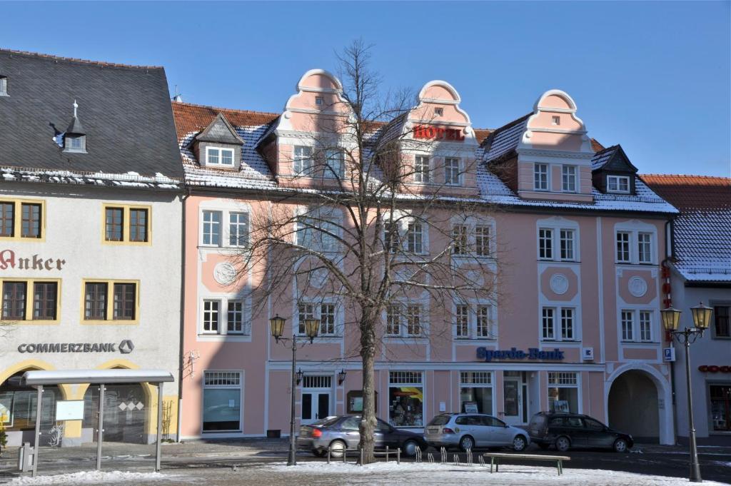 Hotel Anker Saalfeld Saale Esterno foto