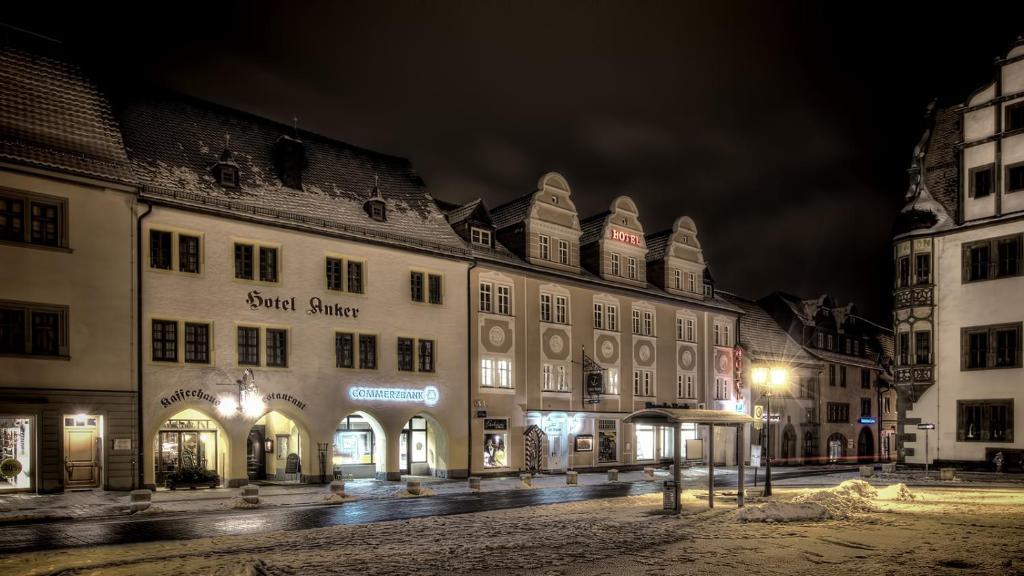 Hotel Anker Saalfeld Saale Esterno foto